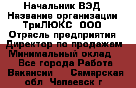 Начальник ВЭД › Название организации ­ ТриЛЮКС, ООО › Отрасль предприятия ­ Директор по продажам › Минимальный оклад ­ 1 - Все города Работа » Вакансии   . Самарская обл.,Чапаевск г.